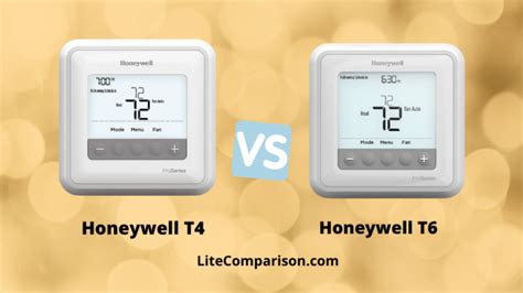 Honeywell t4 vs t6. Things To Know About Honeywell t4 vs t6. 